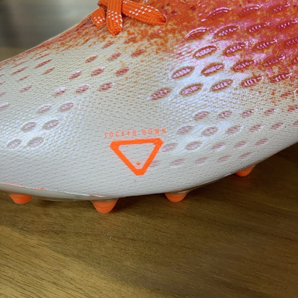 Under Armour Football Cleats Mens Sz 12 Spotlight Lux MC 2.0 Orange 3025082-800 - Picture 9 of 13